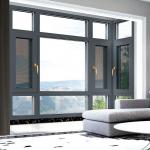 Custom Awning Windows , Modern Awning Aluminum Window Surface Finished for sale