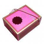 Display Hot Stamping Folding Paper Packaging Box With Window For Cosmetics