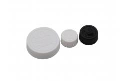 China FDA Eco Friendly 15mm Child Resistant Caps with PE plug supplier