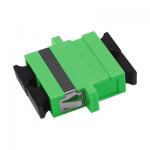 SC APC DX Adapter With Flange Fiber Optic Adapter/Coupler for sale