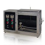 Inner 9. 5 mm Horizontal Burn Test , HB Textile Testing Machine With 7 LCD for sale