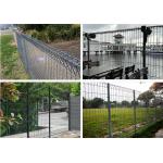 Roll top fence Triangle Bending BRC welded mesh fencing panels