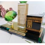 Eid Mubarak Islamic Muslim Ramadan Festival Crystal Decoration Keel Kaaba Architectural Model for sale