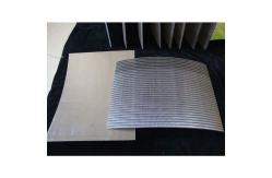 China Aperture 0.5mm-2mm Silver Stress Screening Sieve with Silver Material supplier
