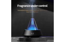 China Aromatherapy Flame Air Humidifier 80ml With Adjustable 2/4/6 Hours Timer Setting supplier