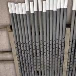 1600C Silicon Carbide Rod / Sic Heating Elements For Electronics Industry