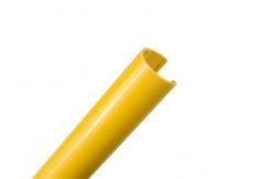 China Orange Yellow PE Profile Recyclable Plastic Door Edge Trim supplier
