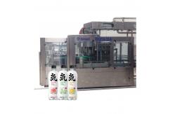 China 32 Heads Sparkling Water Beverage Filling Machine , Soda Bottling Equipment supplier