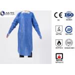 PE Disposable Medical Workwear Protective Clothing Liquid Proof Lightweight for sale