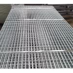 Hot Dipped Galvanized Plain / Serrated Steel Grating For Platform Walkway