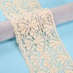 Crochet Ribbon Cotton Lace Trim  Width 12cm Water Soluble