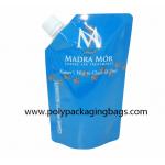 Folding Hair Care Essence Self Suction Nozzle Bag 500ml Stand Up Spout Pouch Bags for sale