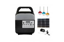 China ABS 3 Bulb Solar System supplier