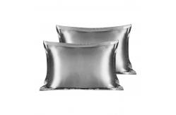 China 22mm Pure 100% Mulberry Silk Lightweight Silk Fabric Custom Silk Pillowcase supplier