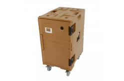 China Rotomolding Plastic Insulated Loading GN pan Carrier Hot Cold Holding Food pan carriers supplier