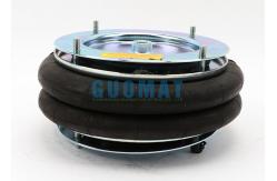 China 12''X2 Series Dunlop Air Spring SP1541 Double Convoluted With 4 Screws supplier