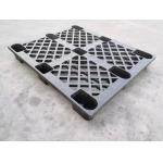 HDPE Reinforced 1200*1000 Mm Black Plastic Pallets for sale