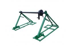 China Integrated Cable Drum Jacks , Cable Reel Jack Stands For Supporting Reel supplier
