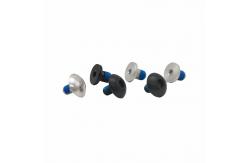 China Sample Custom Plum Glue Screw Hexagon External Blue Glue Locking Bolt supplier