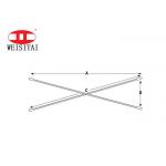 20MM Galvanized Steel Frame Scaffolding Cross Braces for sale