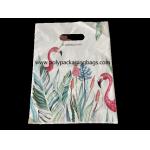 22×29cm Thickness 0.08mm LDPE Die Cut Handle Bag for sale