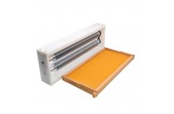 China Beekeeping Uncapping Roller Tool Honey Scraper with Plastic Frame supplier
