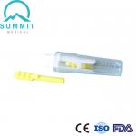 Single Use Safety Lancet with Auto Prick Mechanism 26G 1.8mm Yellow