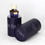 Luxurious Purple Cylinder Paper Can Packaging for Cosmetics and Skin Care Products for sale