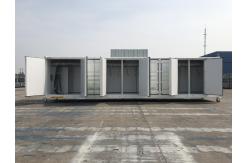 China 40ft Side Open Equipment Shipping Containers Sandwich Panel Rock Wool Insulated supplier