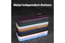 China Embossed Logo PU Leather Phone Case Shockproof for IPhone 15 Pro Max supplier
