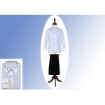 Casual Corporate Office Work Uniforms , Durable Men's Long Sleeve Business Shirts for sale