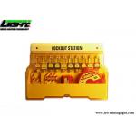 Safety Equipments Plastic PP Unfilled Padlock Lockout Station for sale
