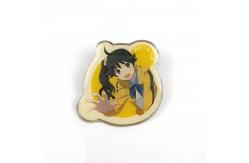 China High Standards Offset Printed Cartoon Lapel Pins ODM / OEM For Event supplier