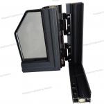 Customized Composite Aluminium System Window With Thermal Break Profile Sound Insulation Window for sale