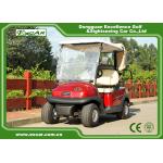 EXCAR 3.7KM 48 Volt Electric Golf Car 2 Seater With Rain Cover Custom for sale