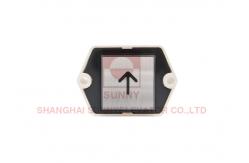 China Lift Maintenance Accessories Lift Push Button Transparent Plastic Characters supplier