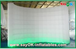 China Inflatable Family Tent Self Standing Blow-Up Wall Inflatable Partition With Led Lights supplier