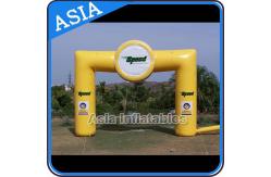 China Square Inflatable Archway With Ball Middle For Advertising supplier