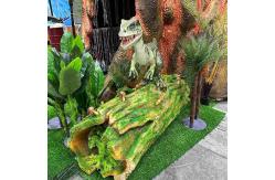 China Theme Park Animatronic Realistic Dinosaur Mechanical Model for Amusement Park supplier