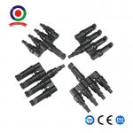 Solar Panel Cables And Connectors Kit 4 To 1 Solar Panel T Branch Connectors for sale