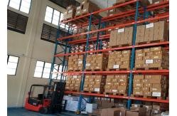 China Adjustable 6000mm Heavy Duty Pallet Racking System Robot Welding supplier