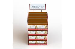 China Cigars Metal Table Top Display Stands With 4 Layers Wire Counter Top Display supplier