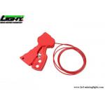 Adjustable PVC Coating 1/8'' 2.4m Grip Type Cable Lockout for sale