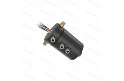 China 4 Passages Electrical Rotary Unions 12 Circuits 2A Low Maintenance supplier