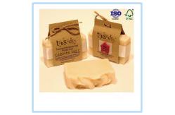 China Recycled Paper Soap Packaging Box Custom Printed With Closure String supplier