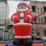 25ft Outdoor Event Inflatable Santa Claus Christmas Cartoon Character For Decoration for sale