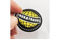 China OEM PVC Silicone Heat Transfer Clothing Labels With Customized Logo supplier