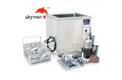 China Auto Part Grease Rust Remove Industrial Ultrasonic Cleaner 100L Tank 28/40KHz supplier
