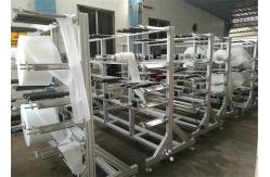 China 40 Pcs / Min Fully Automatic KN95 Mask Production Line supplier