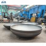 ISO9001 Certified Carbon Steel Pressure Vessel Heads, Semi Ellipsoidal Dished Ends for sale